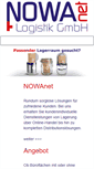 Mobile Screenshot of nowanet.de